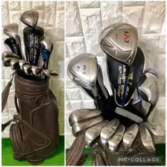 初心者おすすめ☆メンズゴルフクラブセット☆カタナ SWORD☆キャディバッグ付