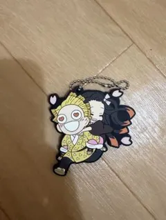 鬼滅の刃　我妻善逸&竈門ねずこ　ラバーストラップ