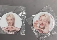 Stray kids Felix ゴンチャコラボ 缶バッジ 2個セット