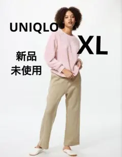 【新品】ユニクロ　ファーリーフリースセット　ピンク　XL