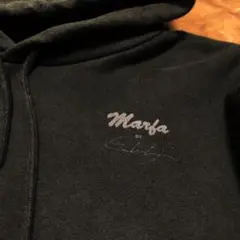 トップス Marfa by Kazuhiko Fujita adu black marfa by Kazuhiko Fujita Adu Black Tシャツ