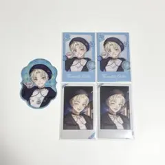 にじさんじ 緋八マナ ウィンターデート チェキ風カード クリアステッカー