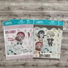 【ノベルティ】meiji 明治 × スパイファミリー クリアファイル　4枚セット