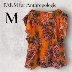 FARM for Anthropologie 【M】花柄　半袖　トップス