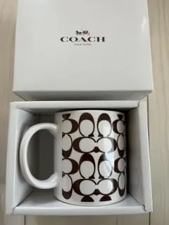【新品・未使用】COACHマグカップ 中央大学 卒業記念品
