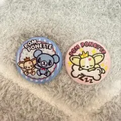 ナルミヤ　刺繍缶バッジ