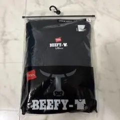 新品未使用品　ヘインズ 半袖 Lサイズ BEEFY-Tシャツ 黒のサムネイル