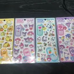 サンリオ 平成ハッピーフォン シール 4枚セット