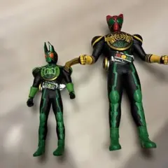 仮面ライダー オーズ　フィギュアセット 大小