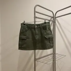 [新品未使用]SHEIN/韓国/y2k/グランジ/デニムスカート/S