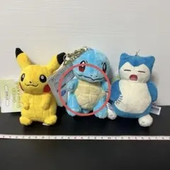 ポケモン　マスコット　キーチェーン付き　ゼニガメのみ