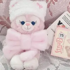 【新作】香港ディズニー　リーナベル　ぬいぐるみキーホルダー　冬限定