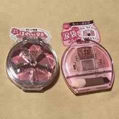 キャンメイク プランぷくコーデアイズ06 クリームチーク25 セット