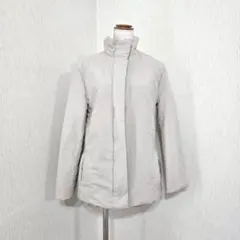 DOLCE&GABBANA 中綿ジャケット ロゴ（M）ベージュ