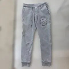 美品 MUTA ムータ ジョガーパンツ 総柄 紺 ネイビー XL〜XXL相当