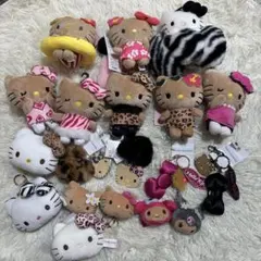 ハローキティ ぬいぐるみ マスコットキーホルダー まとめ売り アベイル しまむら