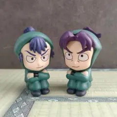 忍たま乱太郎　カプセルトイ　まちぼうけ　六年生の段　食満留三郎　潮江文次郎