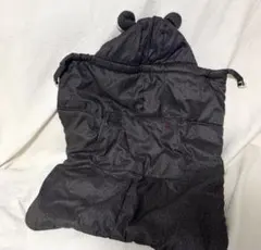 POLO フード付きダークグレー抱っこひもカバー