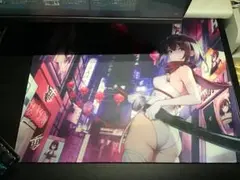YUKI AIM KATANA 2024 ガラス マウスパッド ユキエイム