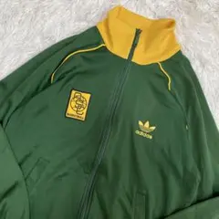 プ*r様 【アディダス】トラックジャケット　ファイヤーバード　グリーン　イエロー