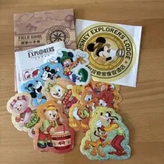 香港ディズニー限定　エクスプローラーズロッジ ステッカーセットのサムネイル