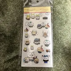 僕のヒーローアカデミア　ちいかわ コラボ　クリアシール　うさぎ　ハチワレ