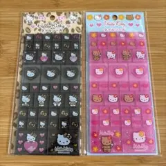 タイルシール ハローキティ 日焼け ギャル ヒョウ柄