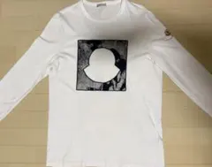 MONCLER ロンT ペイズリーデカロゴ ホワイトのサムネイル