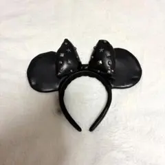 ディズニーカチューシャ　スパンコール　ミニー　 2点セット