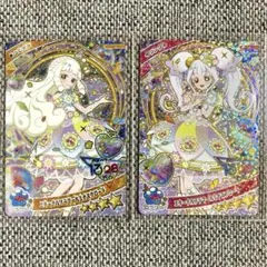 ひみつのアイプリカード　エターナルフラワールミナスフローラ星4美品　セット売り