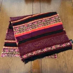 ☆ETRO エトロ　ウール　ストール　マフラー　ジャガード☆