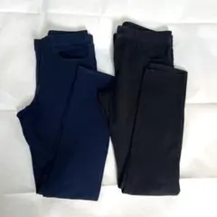 RAGEBLUE スキニーパンツ 2本セット ネイビー ブラックのサムネイル