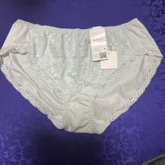 更にお値下げ！　ミントグリーン レース付きショーツ LLサイズ