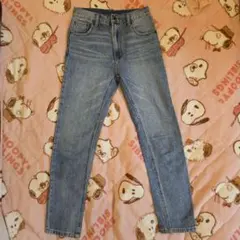 GRL★スキニーストレートデニムパンツS