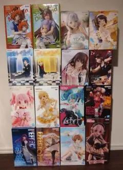 【週末限定値下げ中】美少女フィギュア　16点セット　まとめ売りのサムネイル
