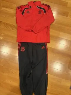 リバプール adidas トレーニングウェア　Lサイズ