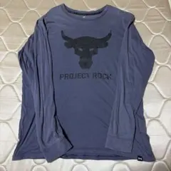 PROJECT ROCK ロングスリーブシャツ LG ダークグレー