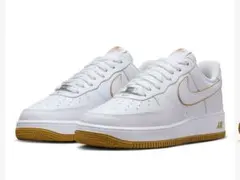 Nike Air Force 1 ホワイト/ゴールド　30cm