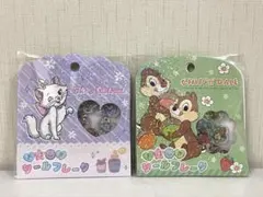 新作 おはじきシール チップとデール マリーちゃん 2枚セット【正規品】
