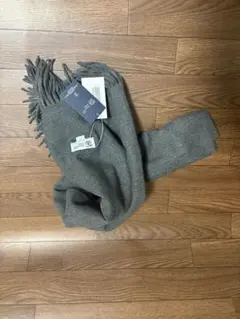 カ*ル様 大判ストール　ジョンストンズ カシミヤ 100%マフラ グレー