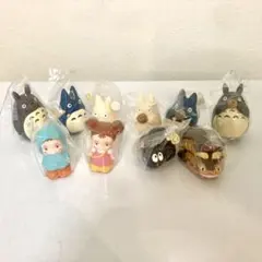 となりのトトロ 雑木林のトトロたち おめんごっこ フィギュア - メルカリ