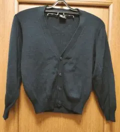 Vネック130カーディガン紺