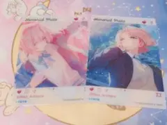 学園アイドルマスター 学マス エモカ EMOCA カード 有村麻央 2枚セット
