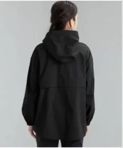 green label relaxingライブリフッドflexibleパーカー黒