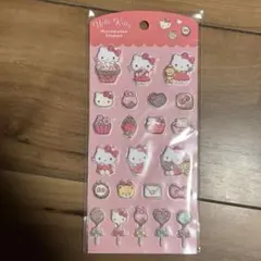 サンリオキャラクターズ　マシュマロステッカーズ　チョコ/ハローキティ