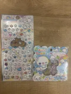 あわわちゃんプチドロップおはじきシール