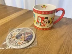 東京ディズニーリゾート限定　2011 クリスマス　マグカップ　缶バッチ　セット