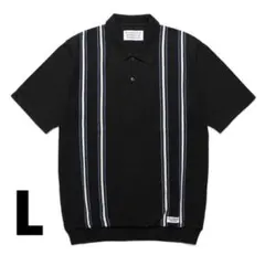 WACKO MARIA【Lサイズ】KNIT POLO SHIRTのサムネイル