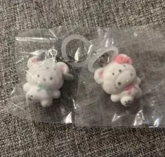 サンリオ めじるしアクセサリー ふわふわスノー キティ ポチャッコ セット