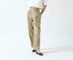 LENO＆CO リノ アンドコー　グルカトラウザー　グルカパンツ　ベージュ02 LENO＆CO リノ アンドコー グルカトラウザー グルカパンツ